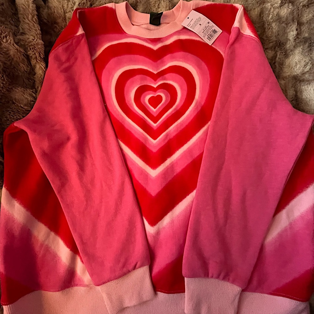 Brand new wild fable(target brand) valentine crew neck.